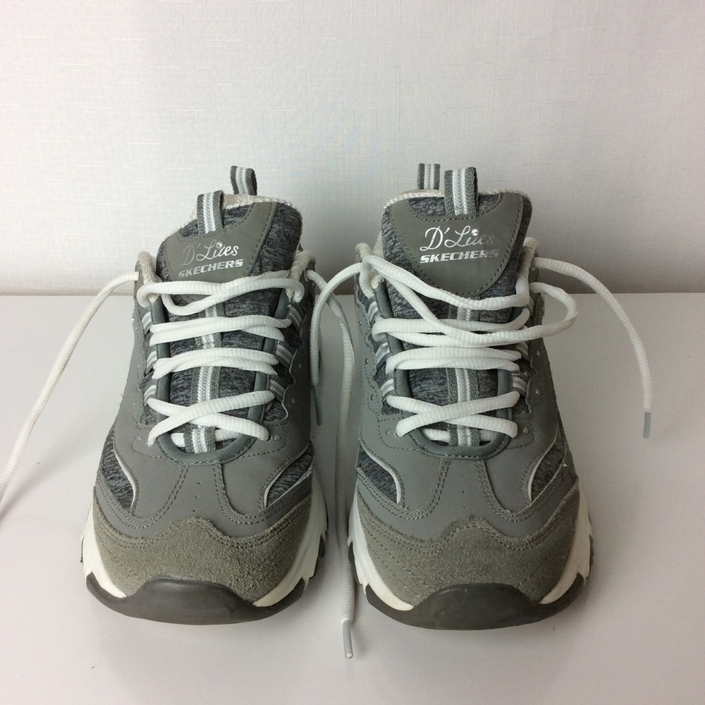 Skechers  women’s D’Lites memory foam.